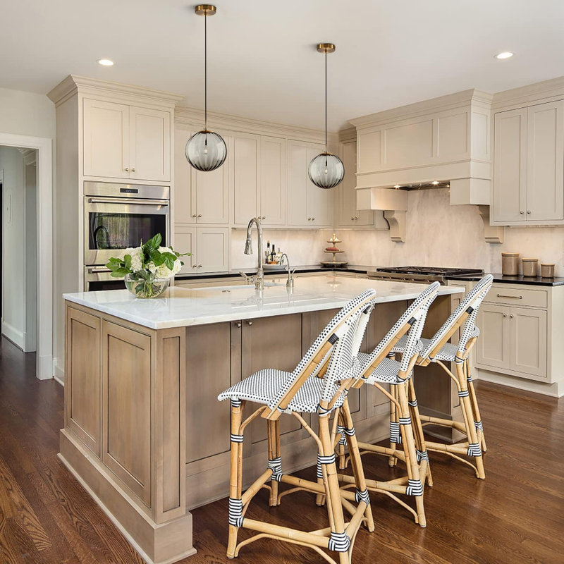 Latitude Run® Lighting Modern Glass Pendant Light Kitchen Island Large Pendant Lighting | Wayfair